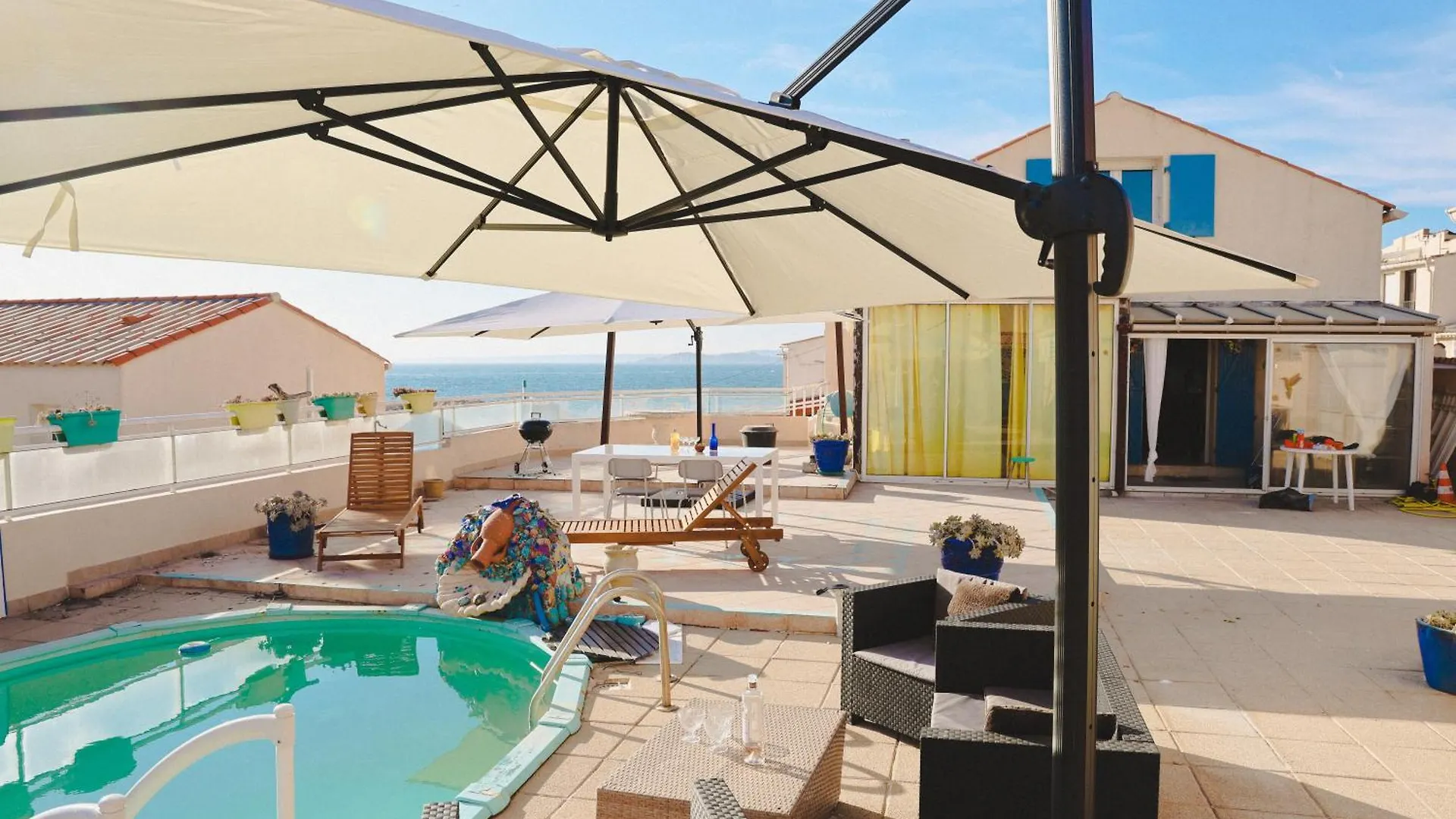 Spacieuse Et Chaleureuse Villa Vue Mer Marseille Prázdninový dům