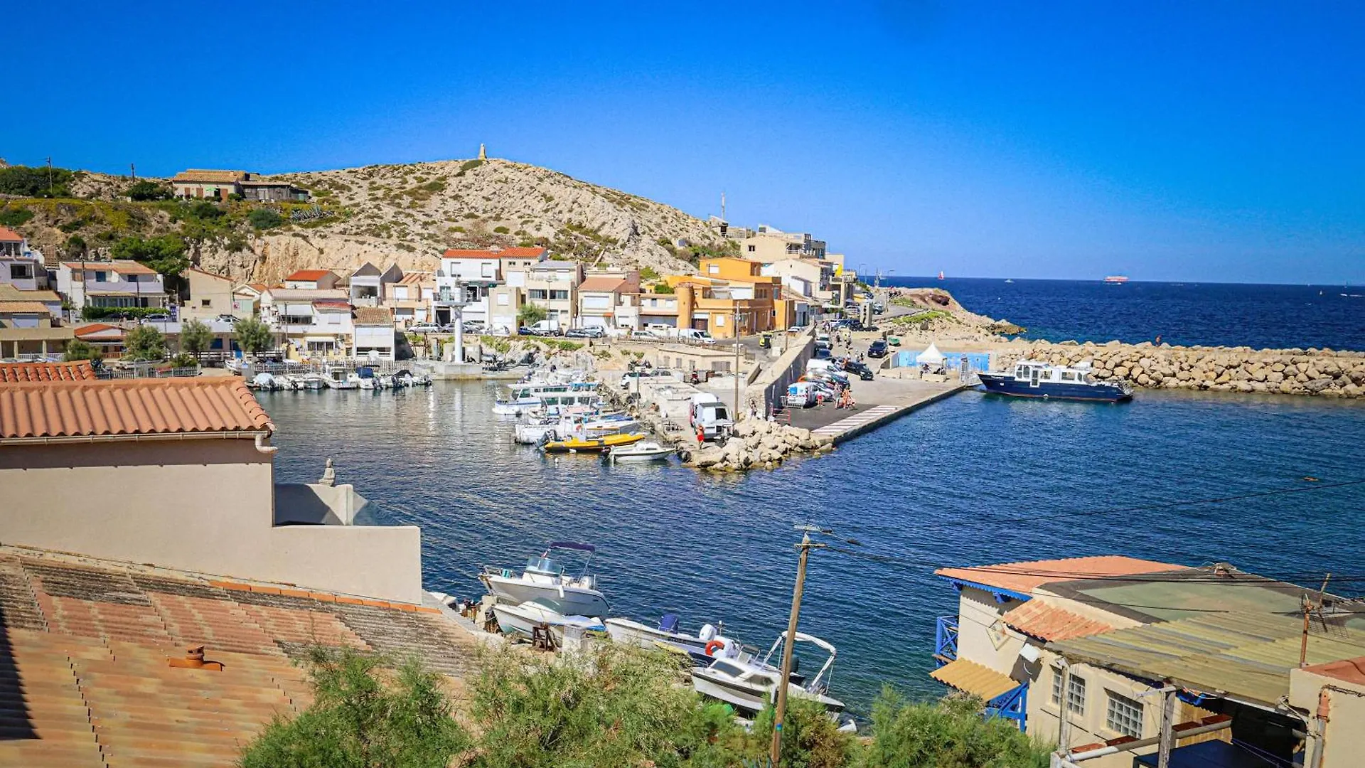 Prázdninový dům Spacieuse Et Chaleureuse Villa Vue Mer Marseille Francie