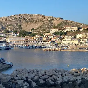  Hébergement de vacances Au Coeur Du Parc National Du Massif Des Calanques, La Flibuste Des Goudes, Maison 2 Chambres, Climatisee, Jardins, Solarium, Proche Plage, Large Vue