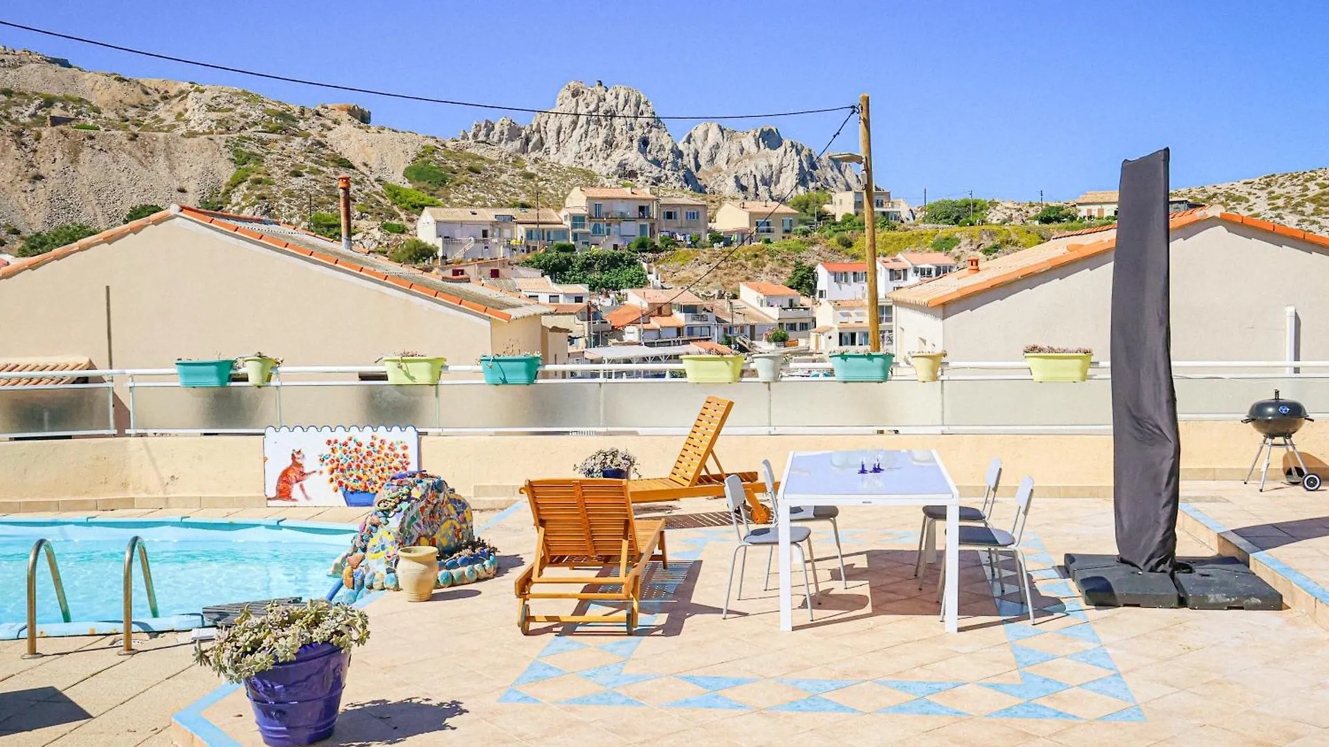 Spacieuse Et Chaleureuse Villa Vue Mer Marseille 0*,  France